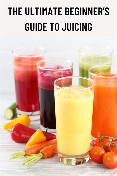 jucine|The Ultimate Beginner’s Guide To Juicing